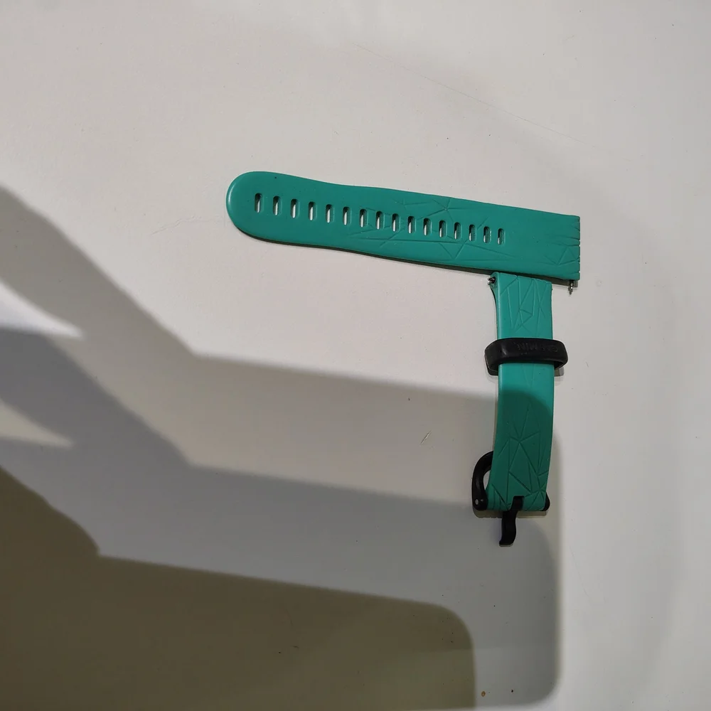 Garmin Watch Band From Bounce Green Burst 20 mm Quick Release Original Silicone